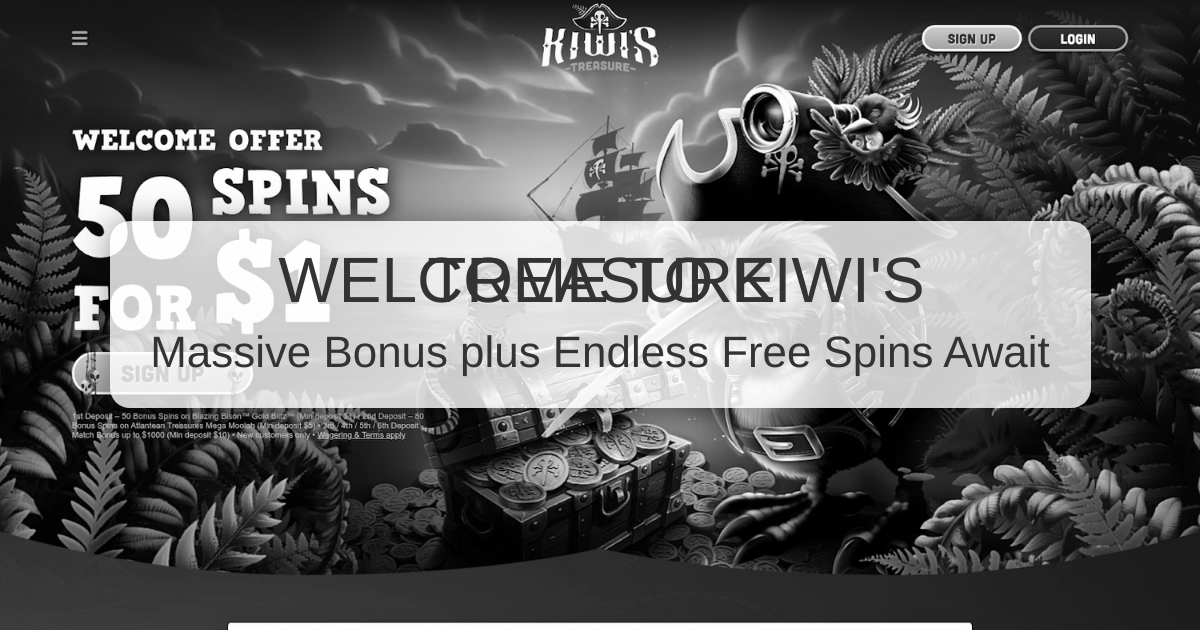 Kiwi's Treasure Casino - Real Money Pokies Online | New Zealand